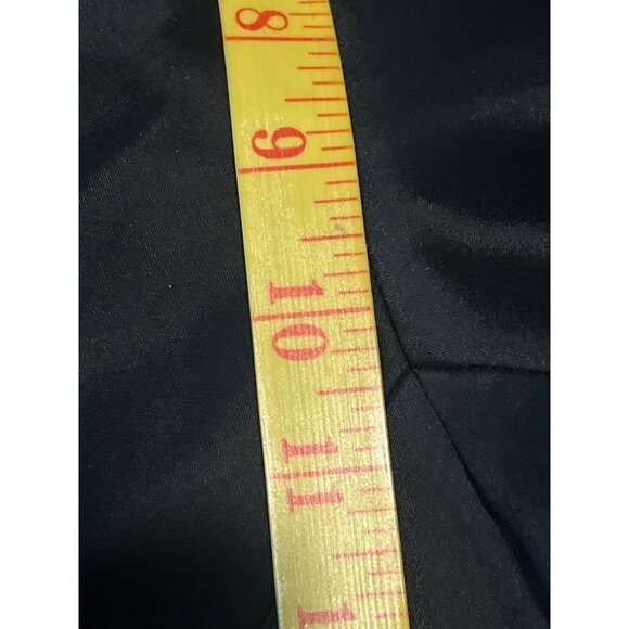 Ann Taylor Womens Black Silk Blend Straight-Leg Pants Size 4 - Picture 4 of 6